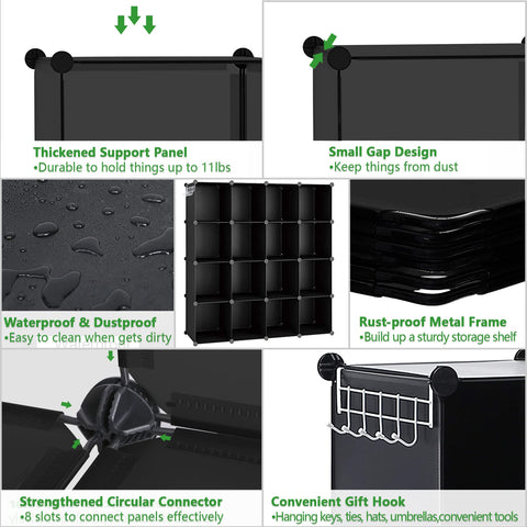 C&AHOME modular closet system adapts to closets, bedrooms, and living areas.