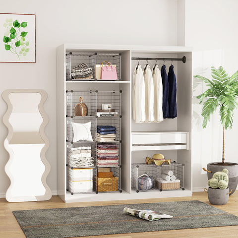 C&AHOME open cubes with items illustrating versatile storage