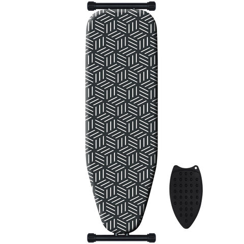 Caius ironing board compact fold for easy storage in tight spaces.