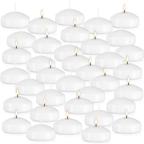 CAKETYCG 36 floating candles on water create a calm, romantic glow.