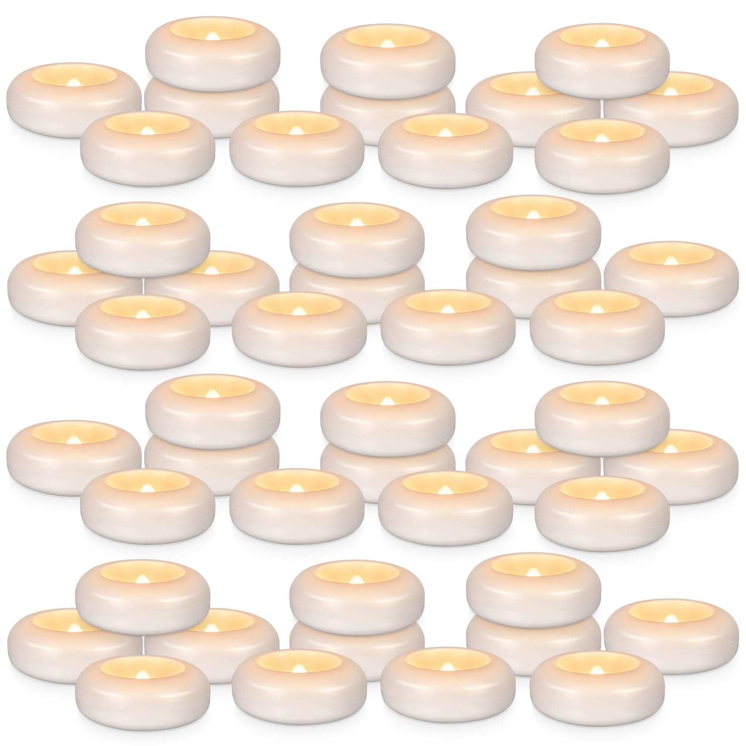 CAKETYCG battery replaceable LED tealight for long term use