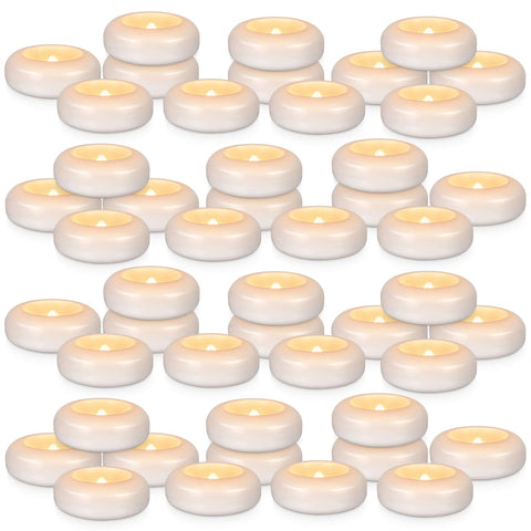 CAKETYCG battery replaceable LED tealight for long term use