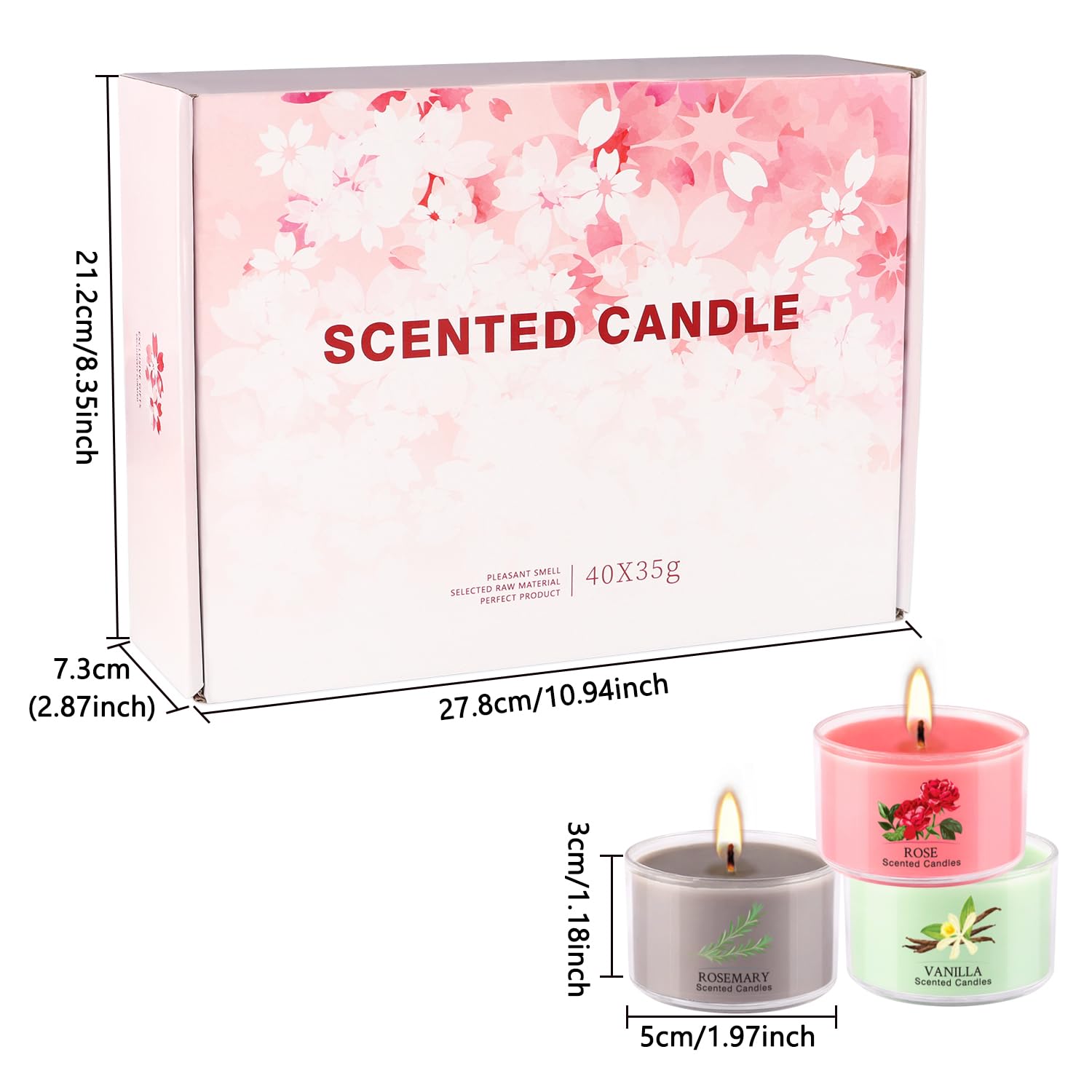 CAKETYCG candle in yoga meditation setup encourages calm focus