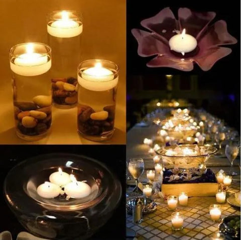 CAKETYCG cotton-core wick ensures stable, safe floating in containers.