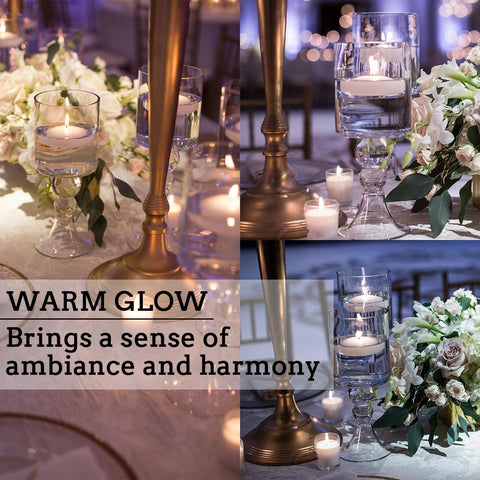 CAKETYCG restaurant table candle adds warm lighting without overpowering aromas.