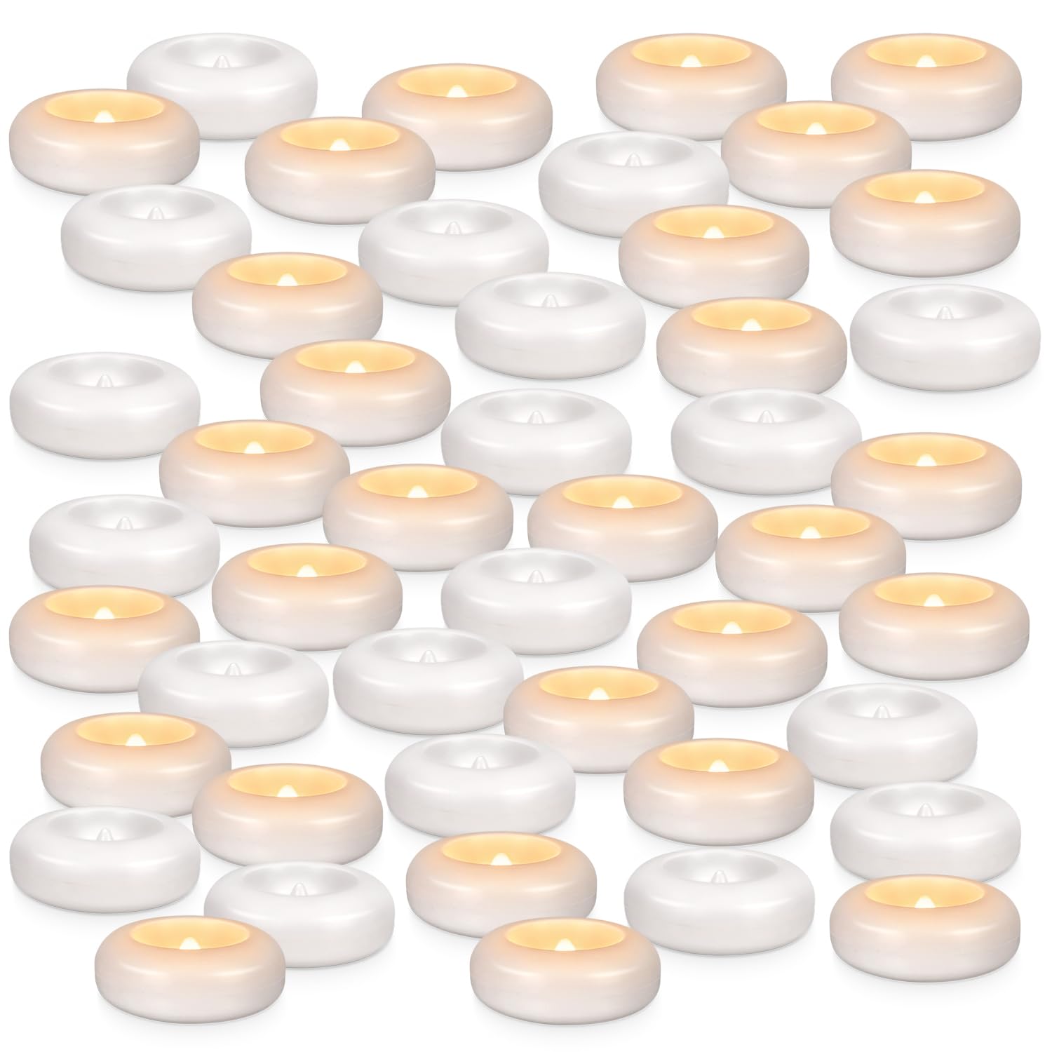 CAKETYCG warm white glow tealight for cozy settings