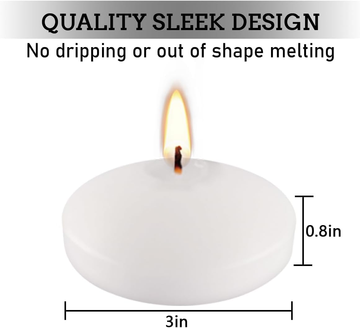 CAKETYCG wedding decor candles adding timeless elegance to centerpieces.