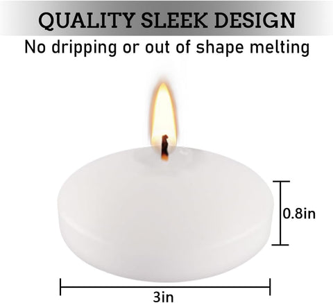 CAKETYCG wedding decor candles adding timeless elegance to centerpieces.