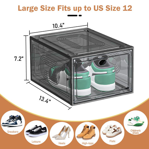 caktraie thickened shoe organizer used for cosmetics storage on a vanity