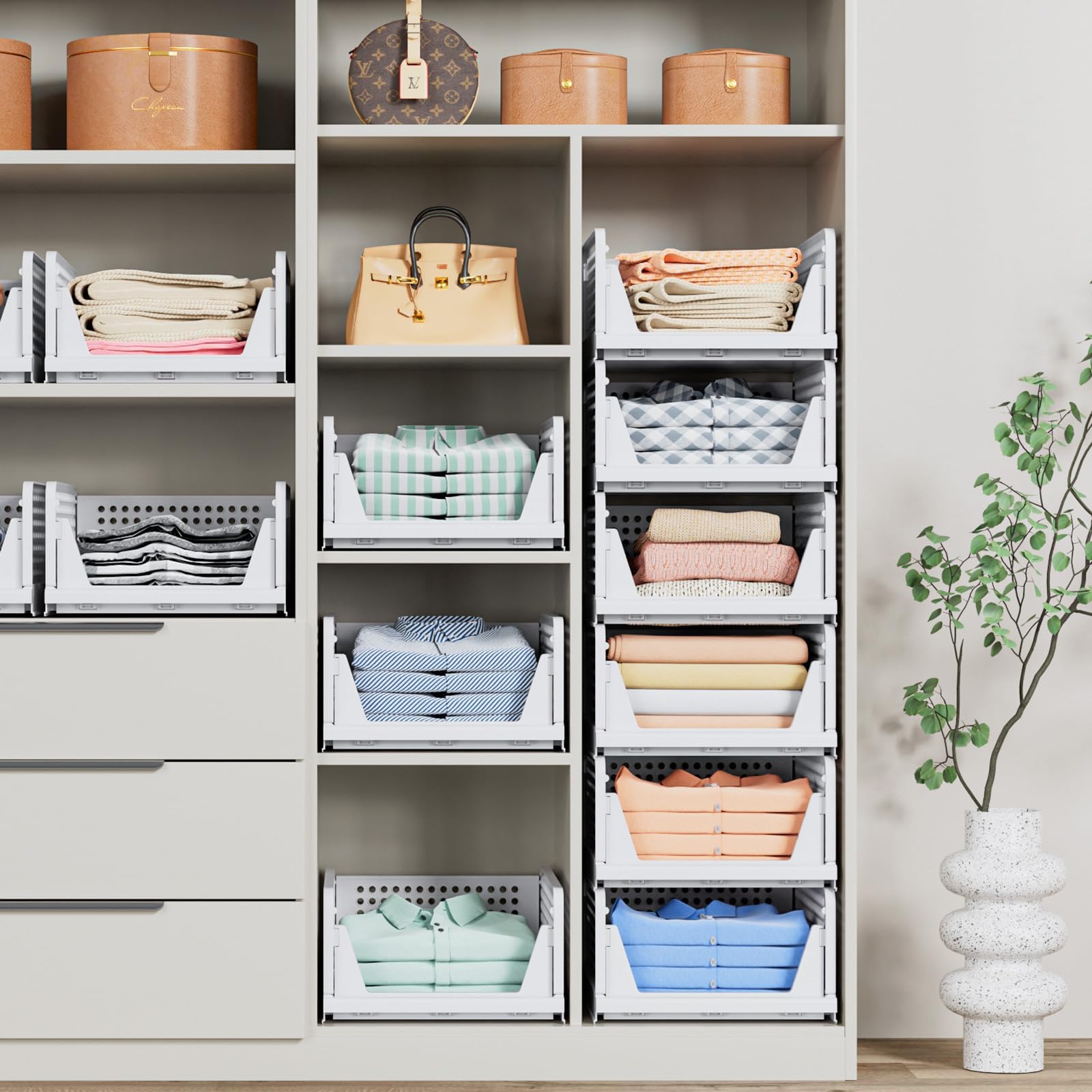 caktraie white neutral finish blends with any decor.