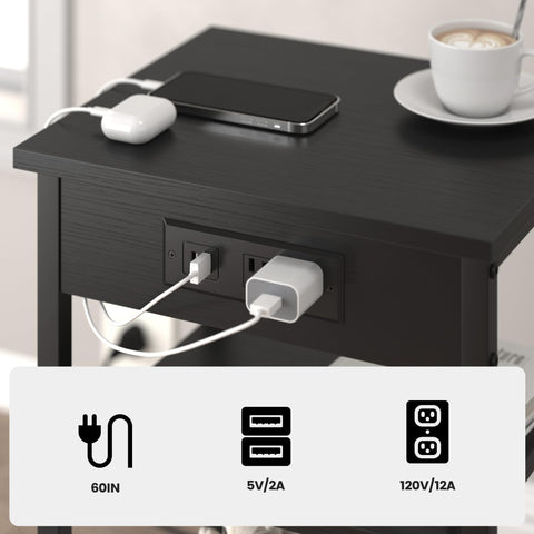 CALERTAIN sturdy metal legs offer durable support on any floor