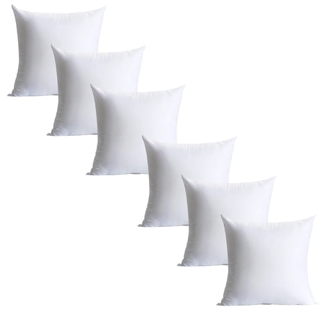 Calibrate Timing 18x18 pillow insert resting on couch enhances decorative versatility and comfort.