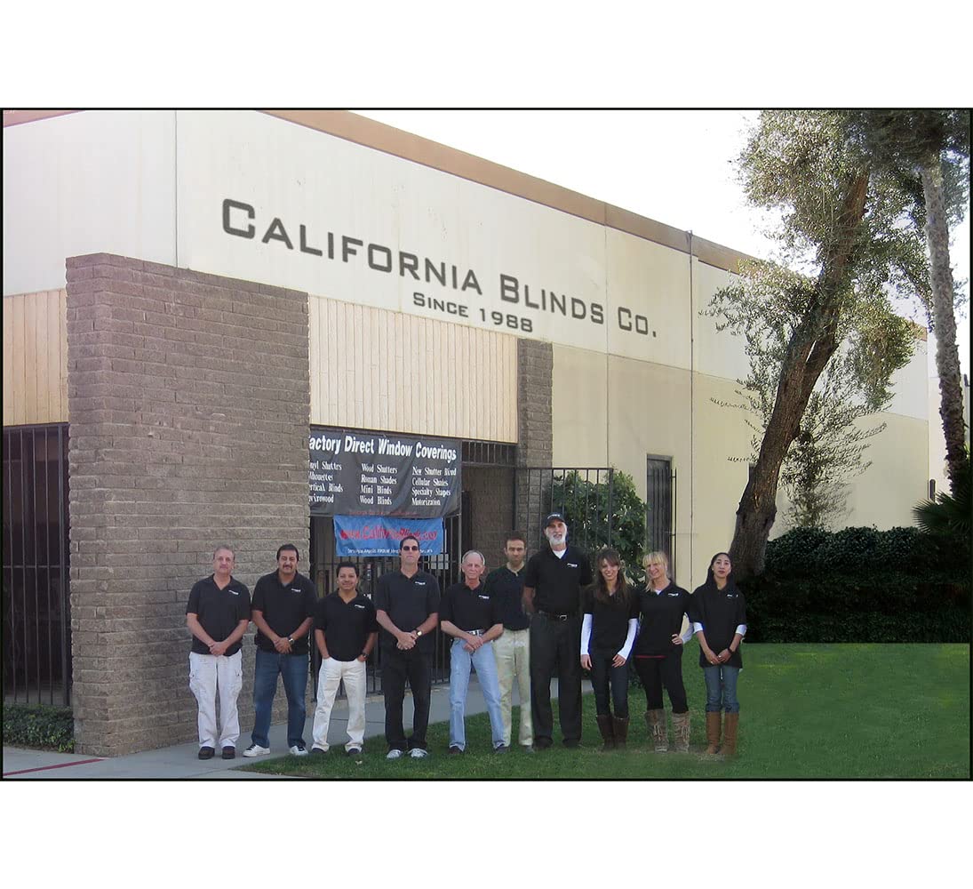 California Blinds Co 10-slats package ready for quick room renewal