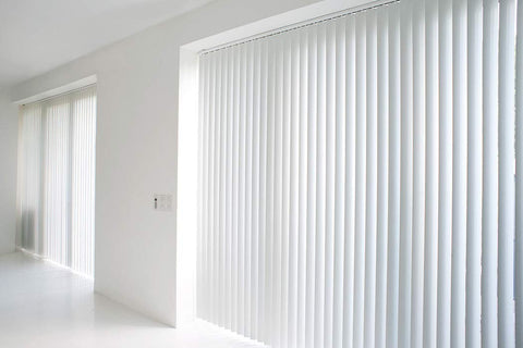 California Blinds Co blackout-ready slats in white preserve privacy when closed