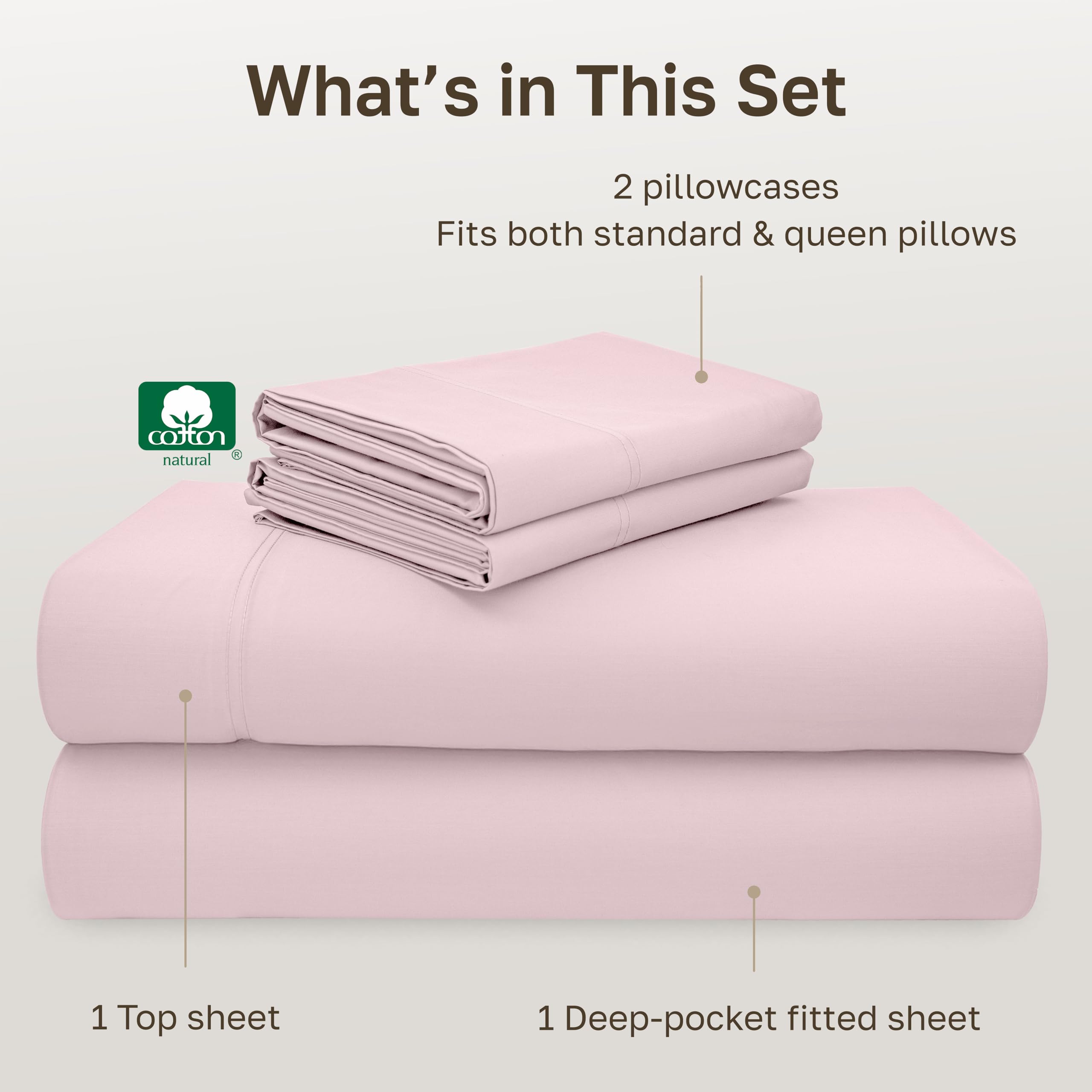 California Design Den 600-thread-count weave close-up reveals silky, breathable look.