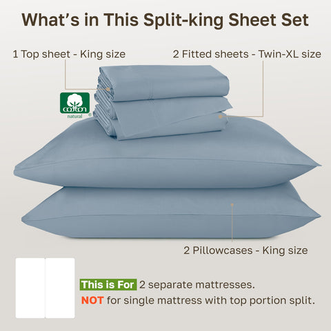 California Design Den 800-thread-count sateen closeup reveals luxurious sheen