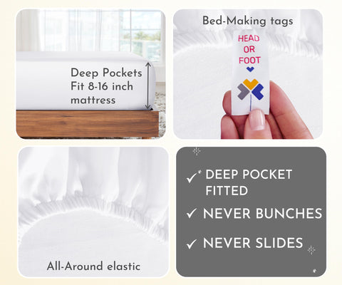 California Design Den cotton sateen close-up, highlighting smooth, breathable handfeel.