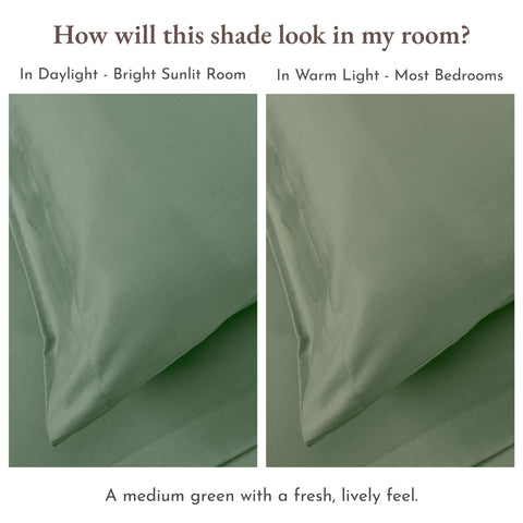 Deep-pocket elastic secures the fitted sheet to a mattress up to 14 inches.