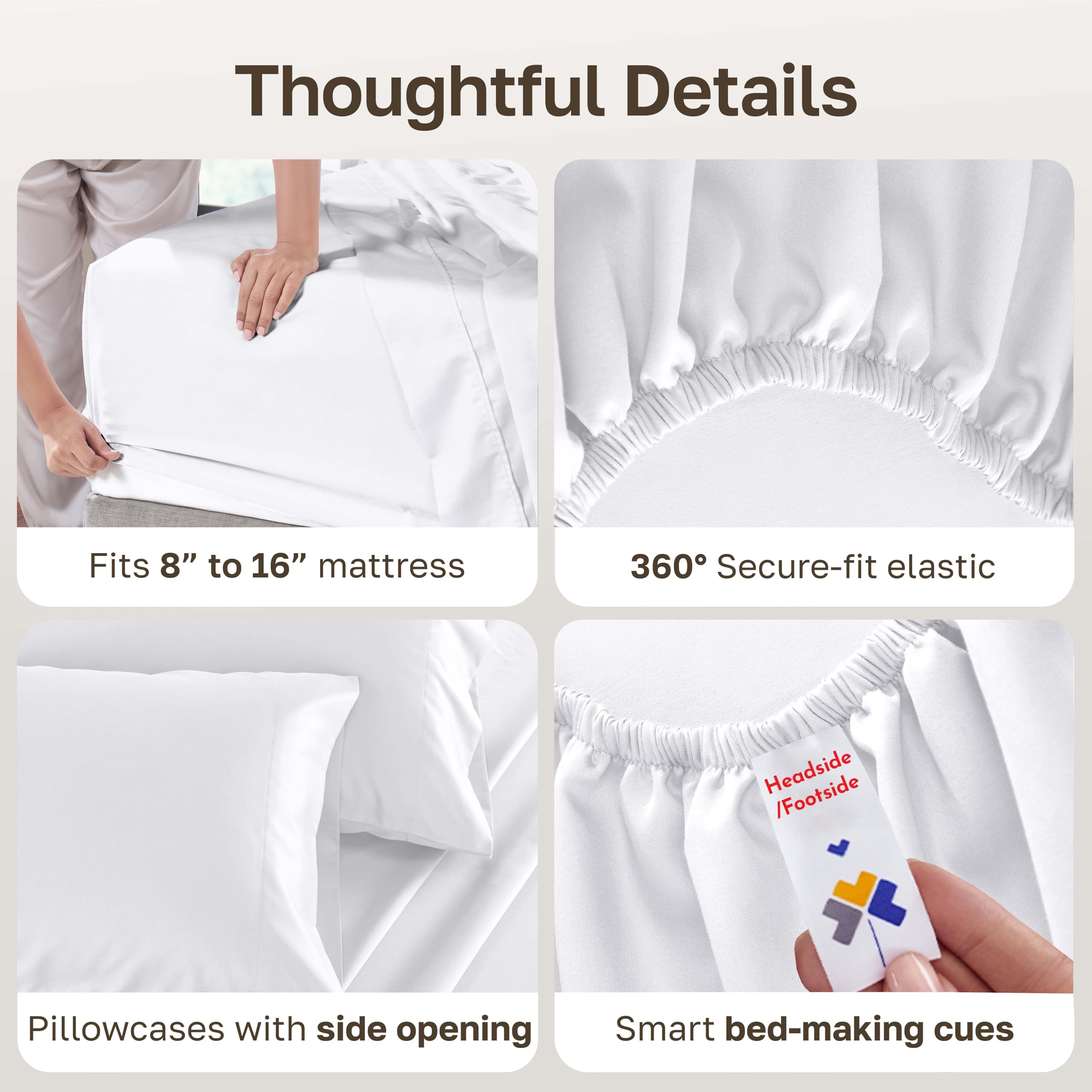 California Design Den fabric close-up shows soft sateen sheen and gentle hand.