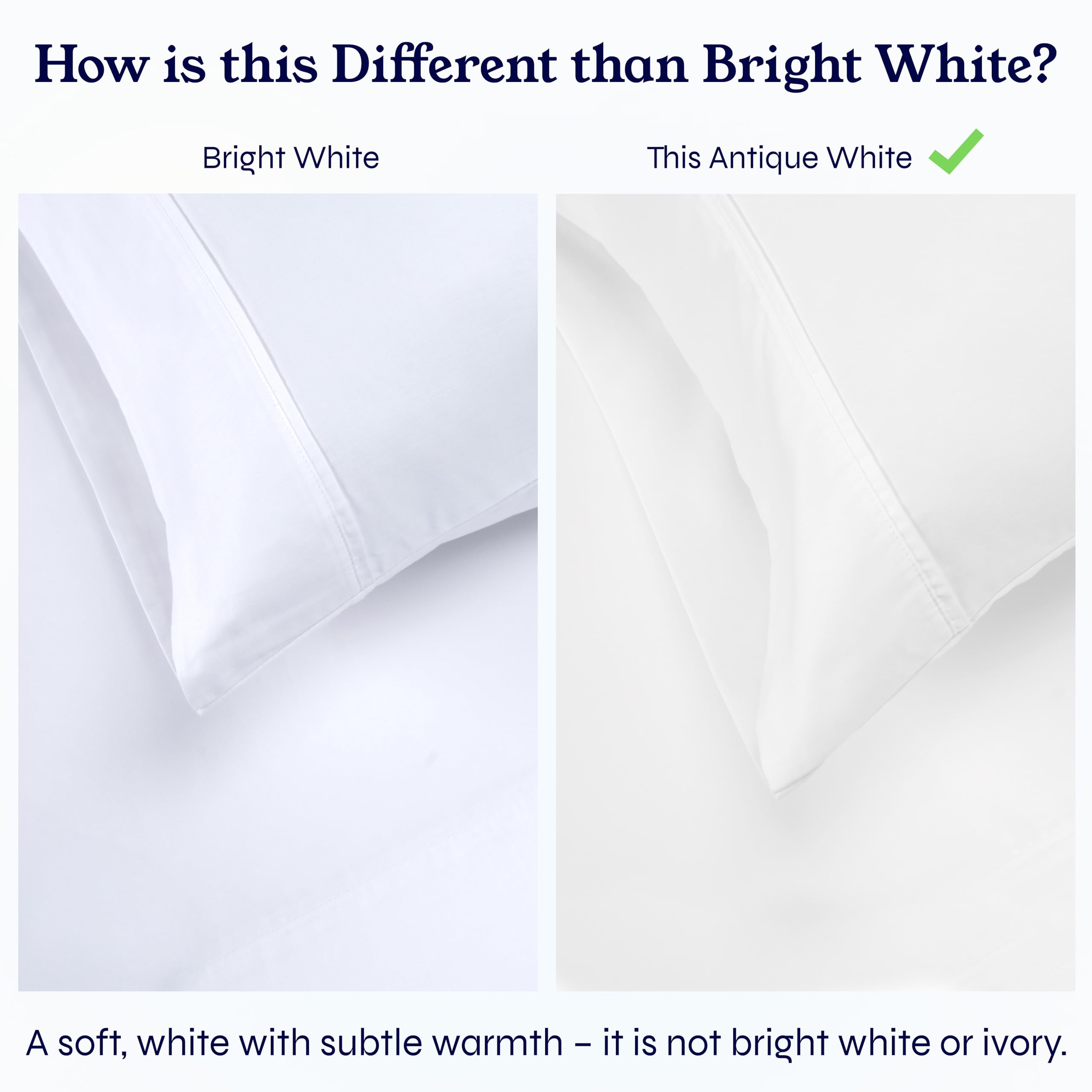 California Design Den fitted sheet elastic edge stays in place.