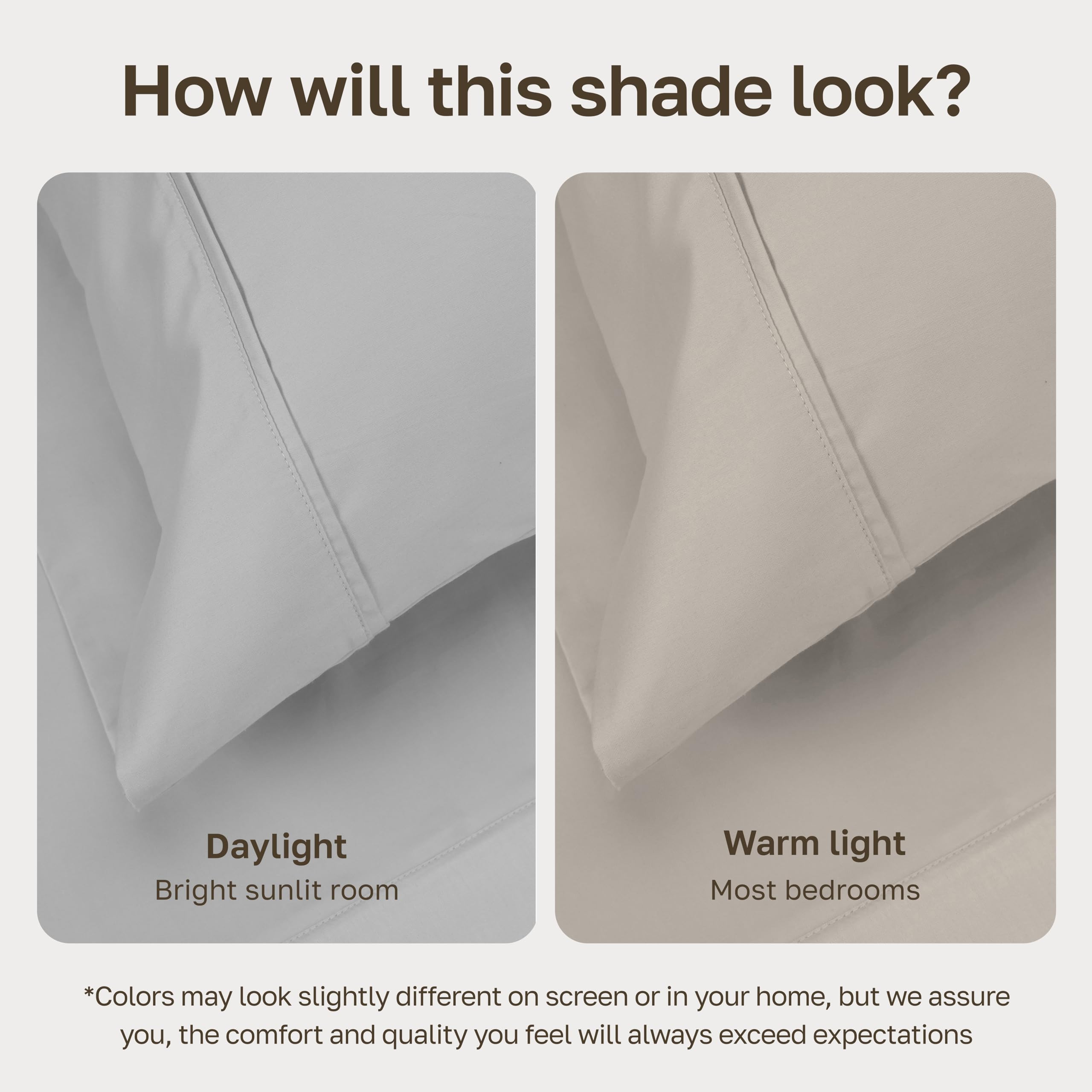 Flat sheet dimensions shown on California Design Den twin set