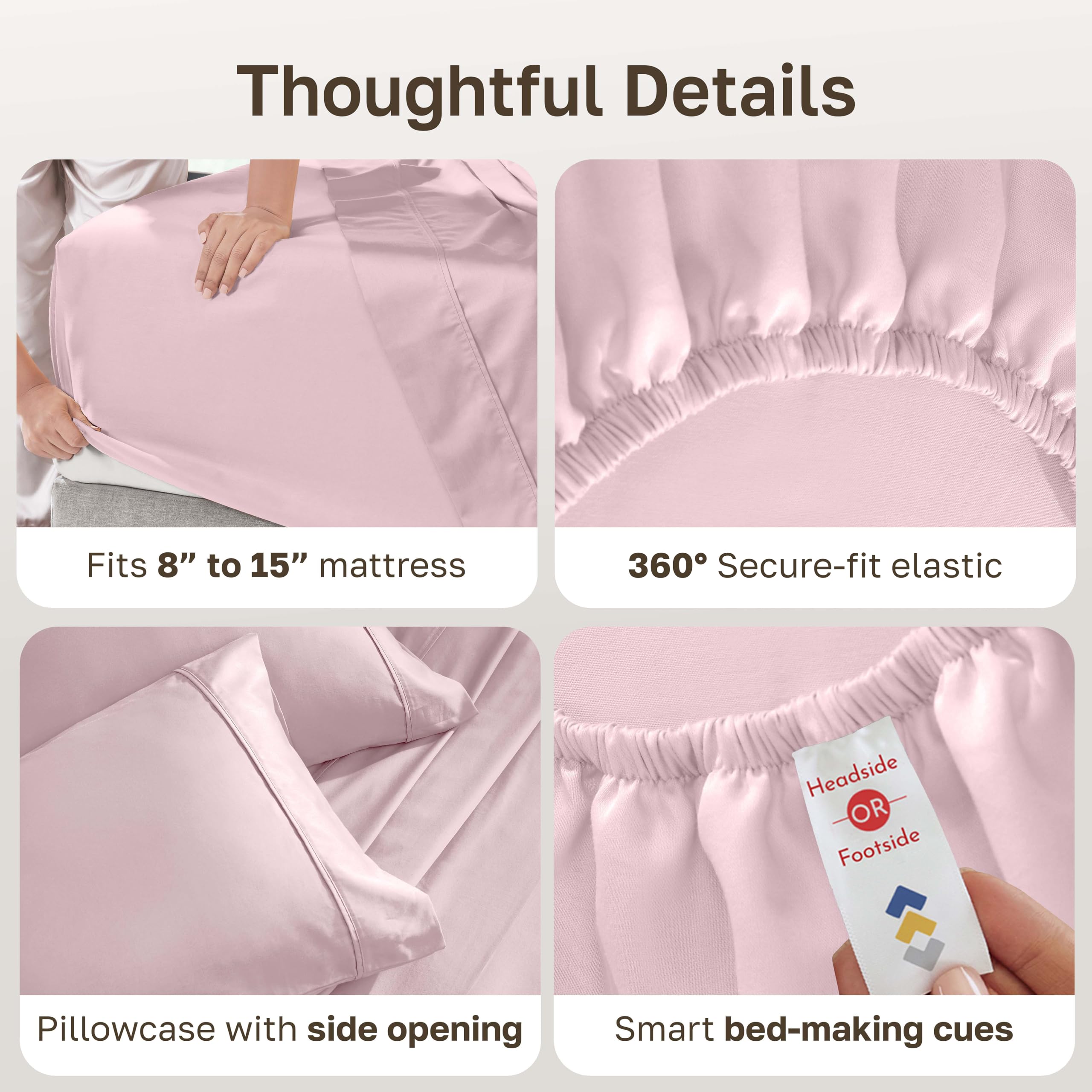 California Design Den 2026 Good Housekeeping Award badge signals trusted bedding quality.