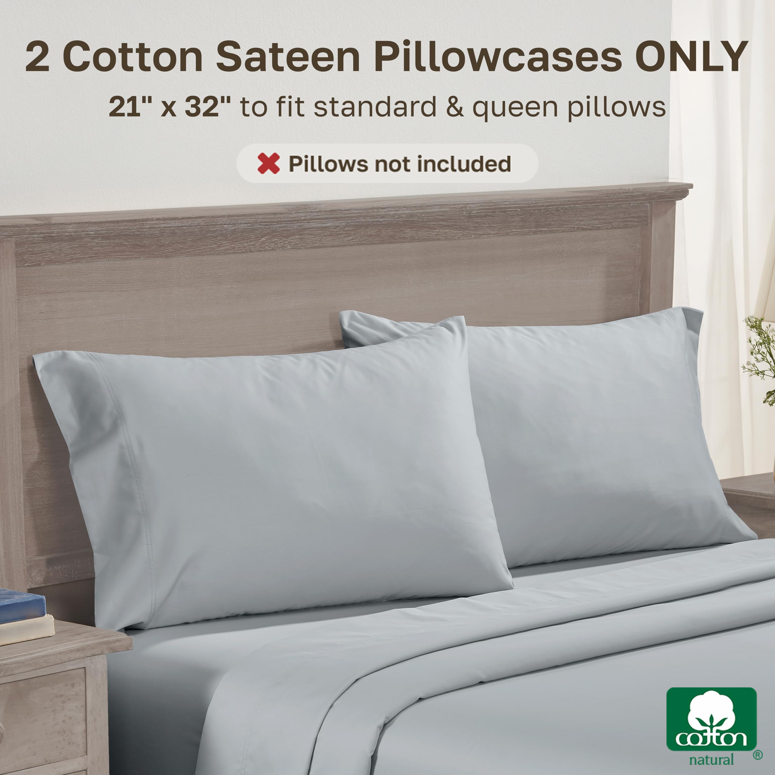 California Design Den Good Housekeeping seal on pillowcase packaging