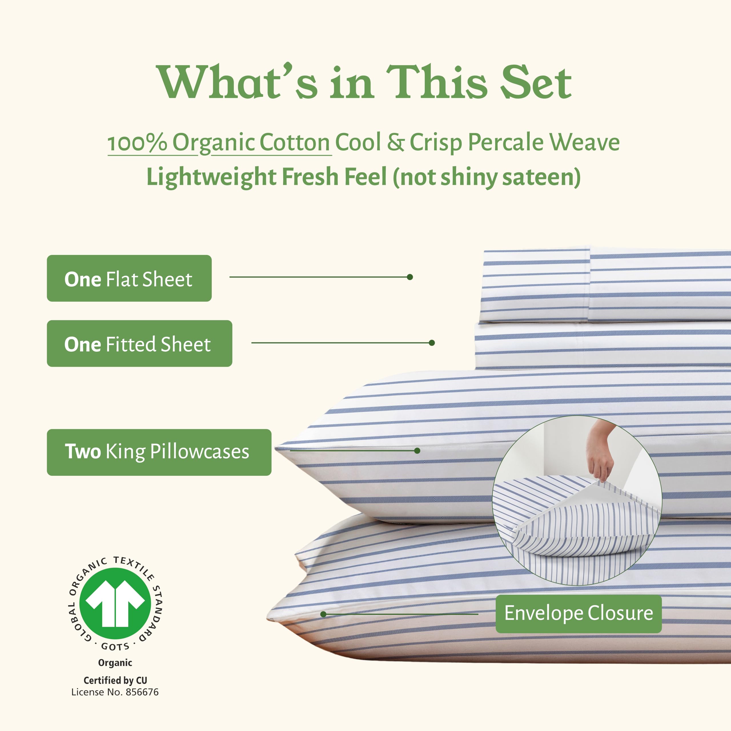 California Design Den sheets earn the Good Housekeeping Seal for trusted quality.