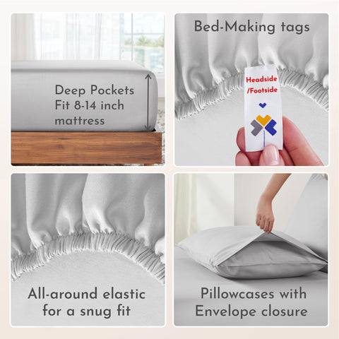 Good Housekeeping Seal on California Design Den sheets signals trusted quality