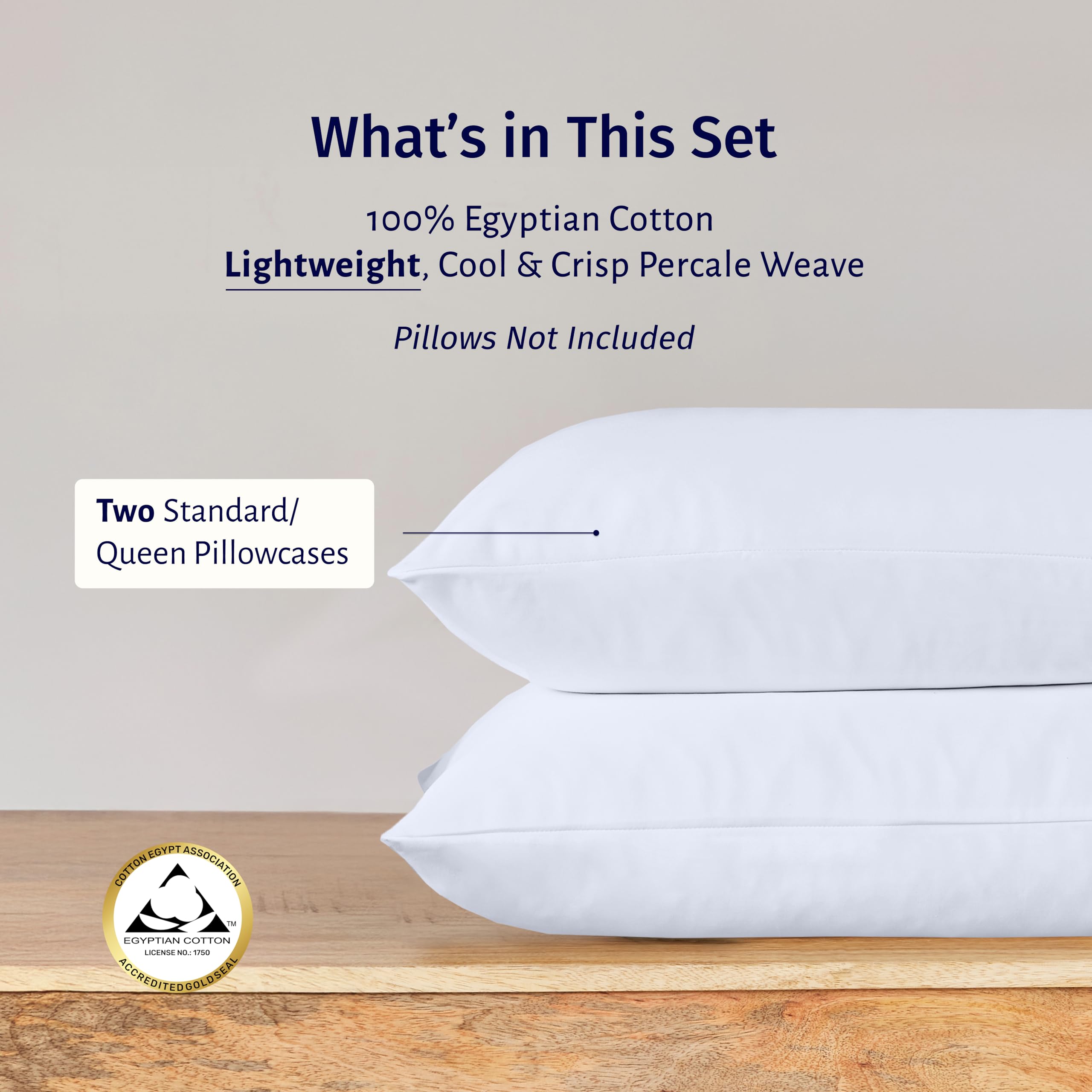 California Design Den pillowcases earning the Good Housekeeping Seal of quality.