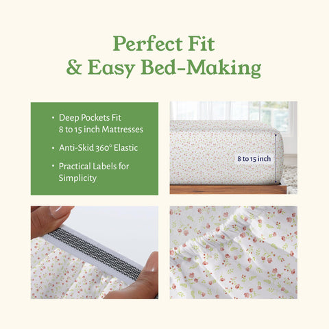 California Design Den GOTS certified fabric supports sustainable sleep.