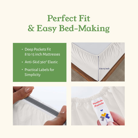 California Design Den ivory packaging in reusable bag reflects plastic-free, eco-friendly packaging.
