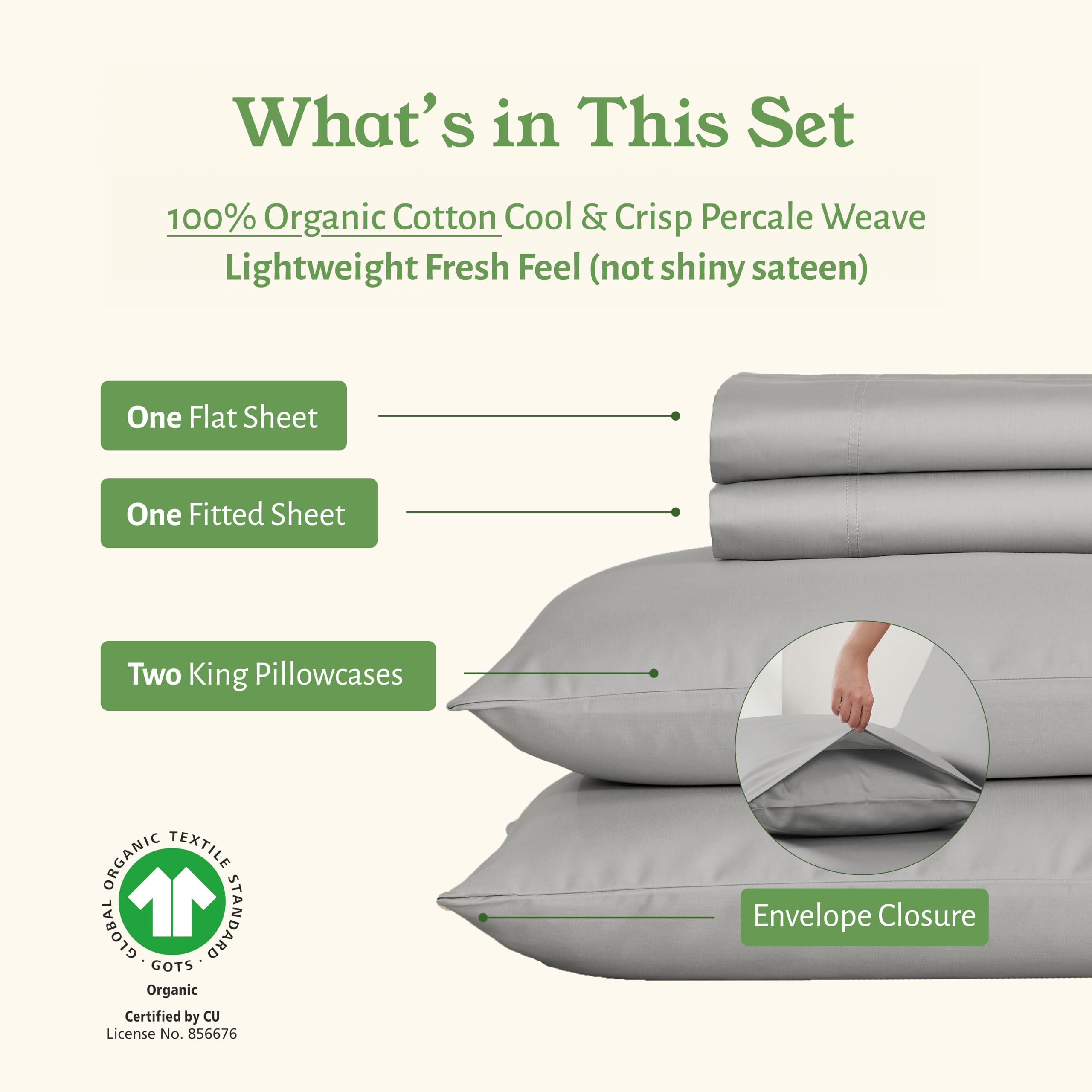 California Design Den care instructions for easy washing and long-lasting quality