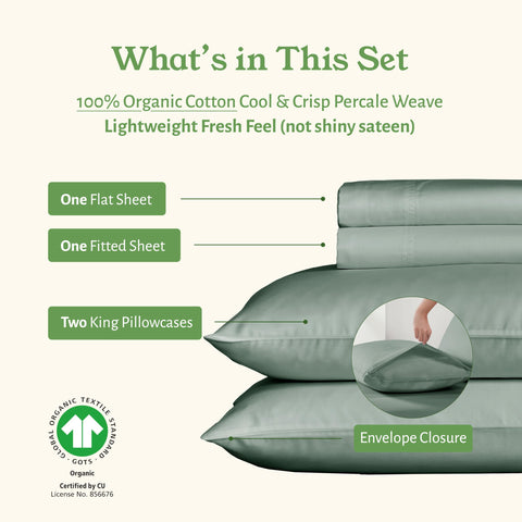 California Design Den fitted sheet with gripper elastic stays in place.