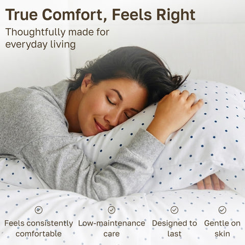 California Design Den long-staple cotton sheets stay soft after washing