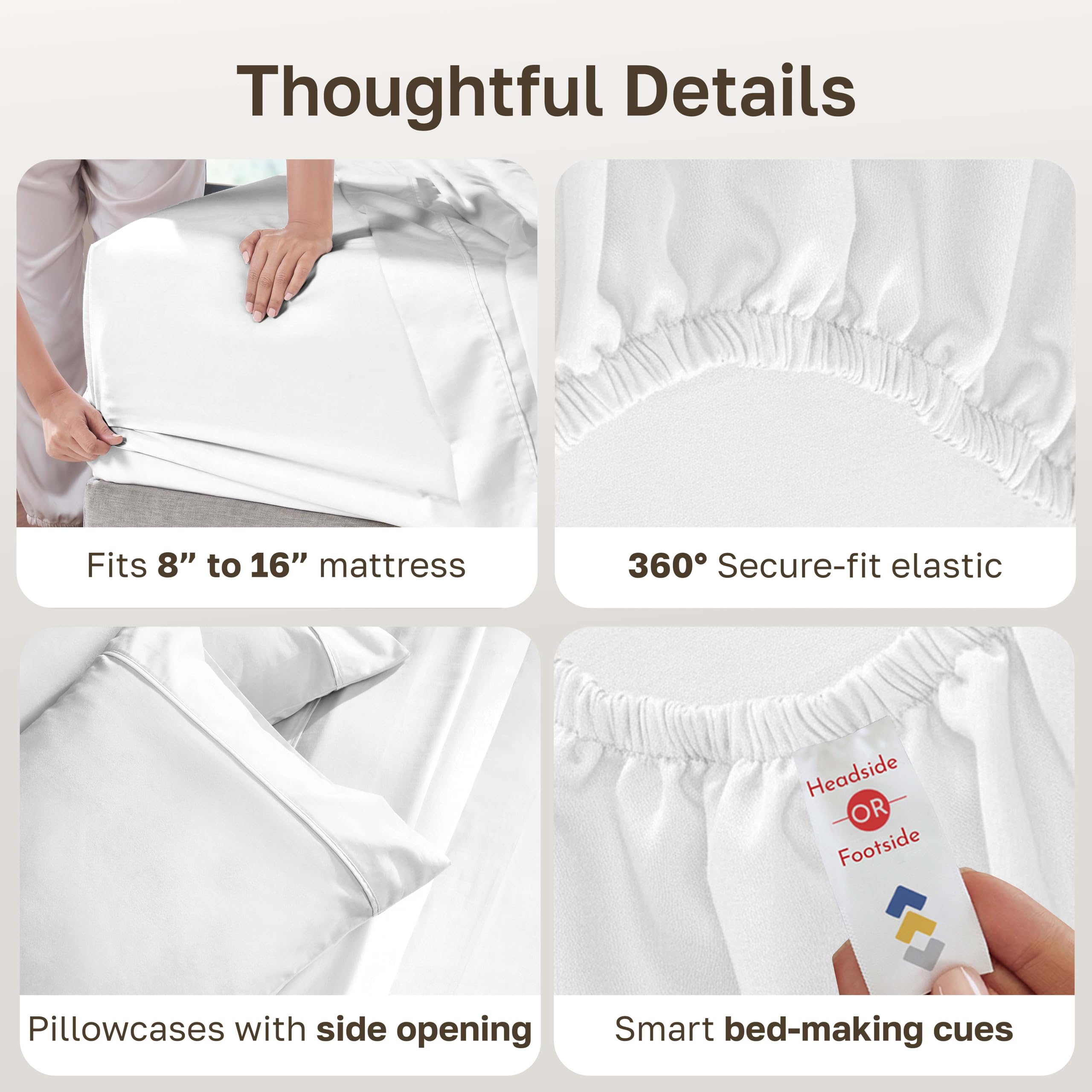 California Design Den easy-care fabric remains durable after machine washing.