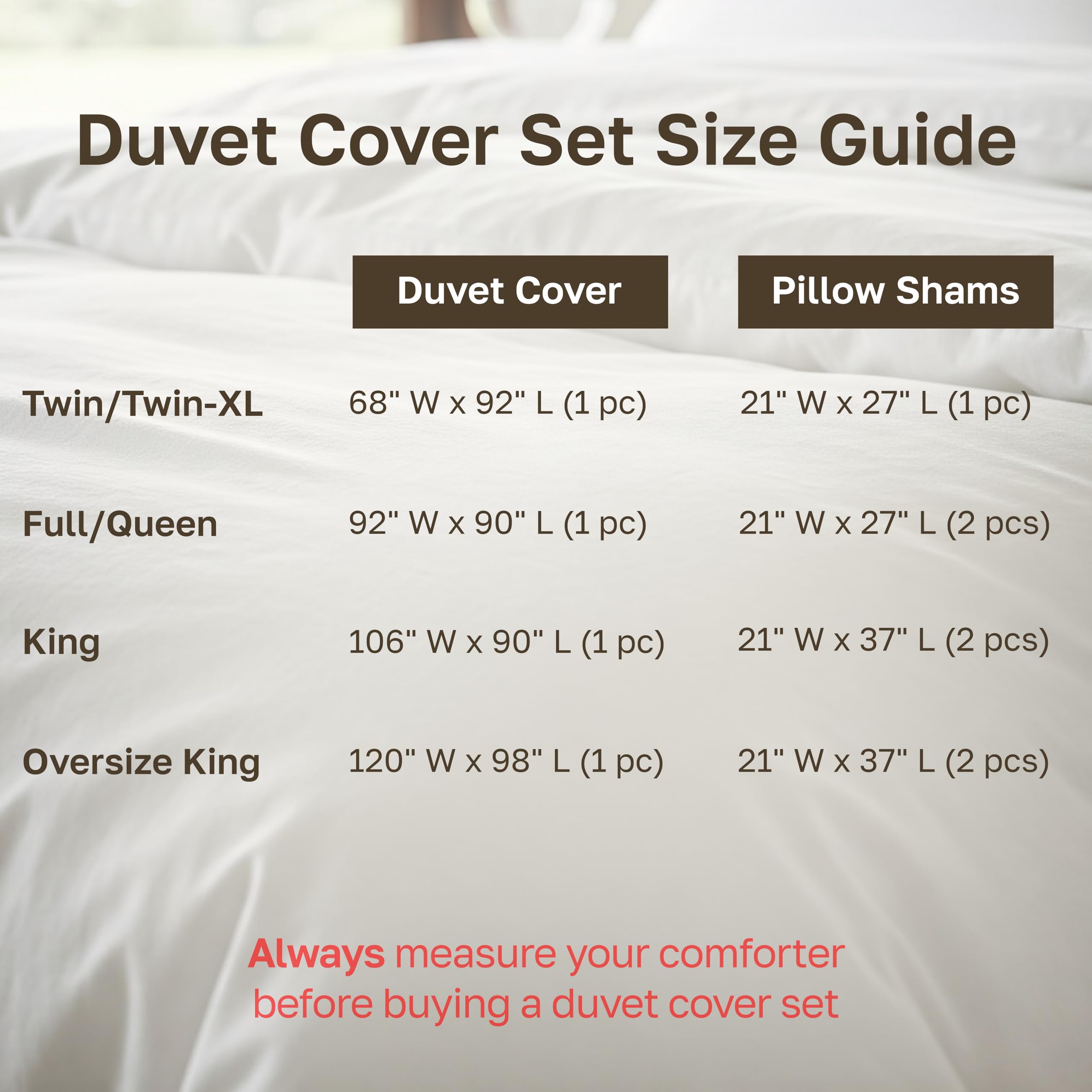 California Design Den machine washable duvet cover designed for easy at-home care.