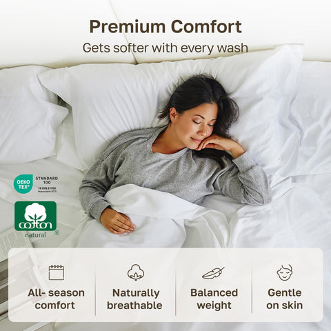 California Design Den OEKO-TEX Standard 100 certified flat sheet for safer skin
