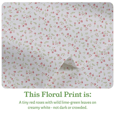 California Design Den organic cotton percale close-up highlights durable, soft weave.