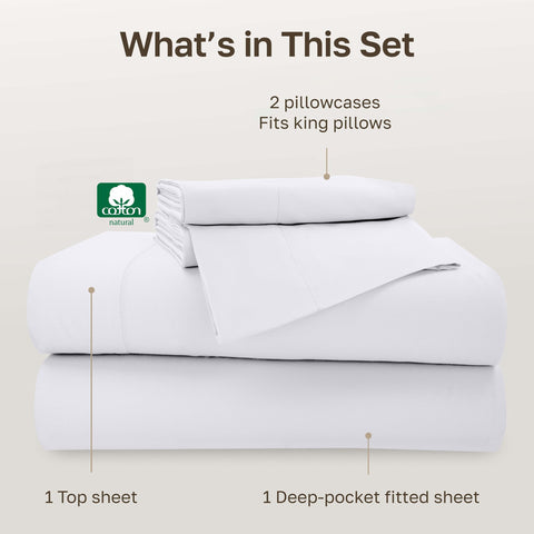California Design Den packaging with OEKO-TEX safety label for worry-free washing.
