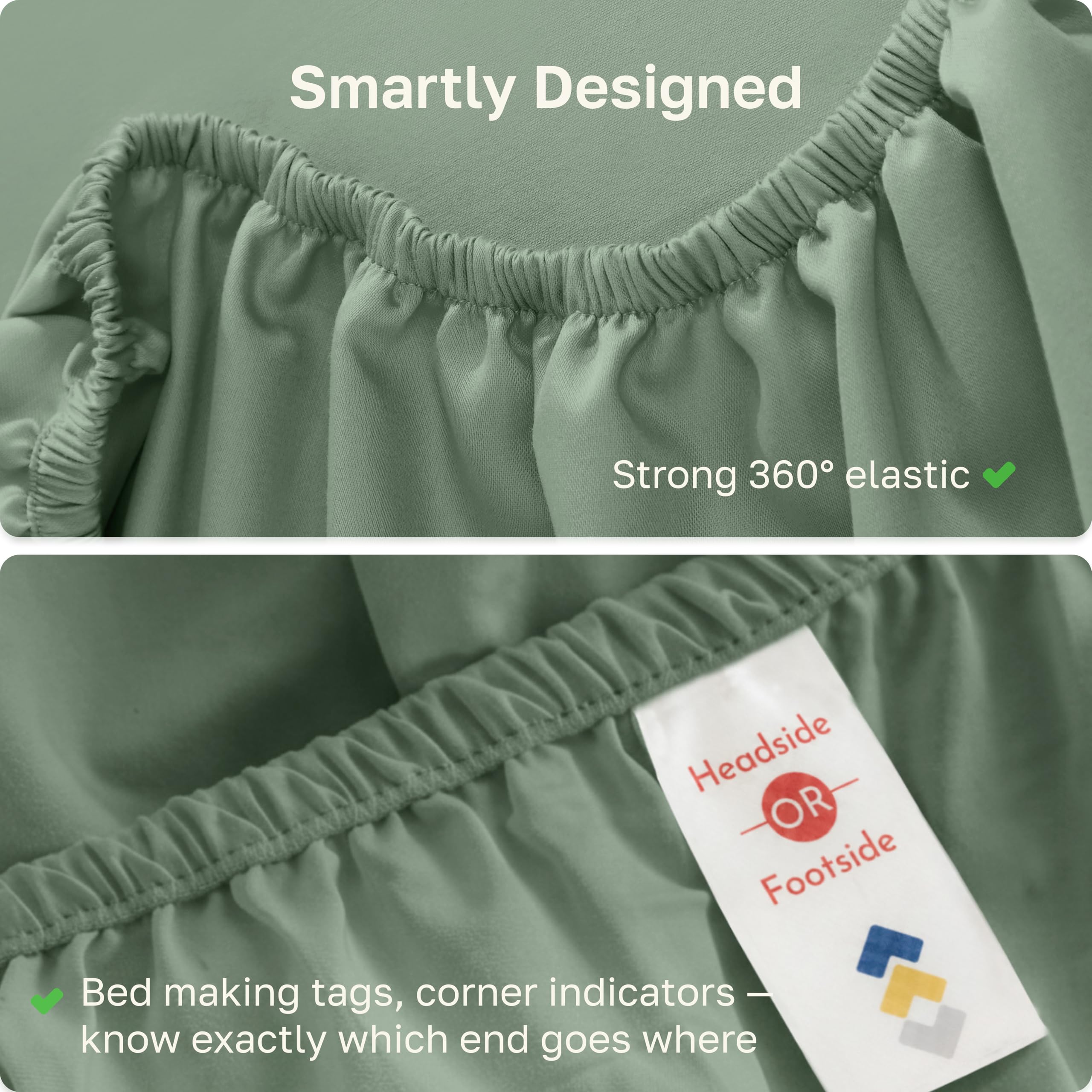 California Design Den head and foot indicators simplify bed-making