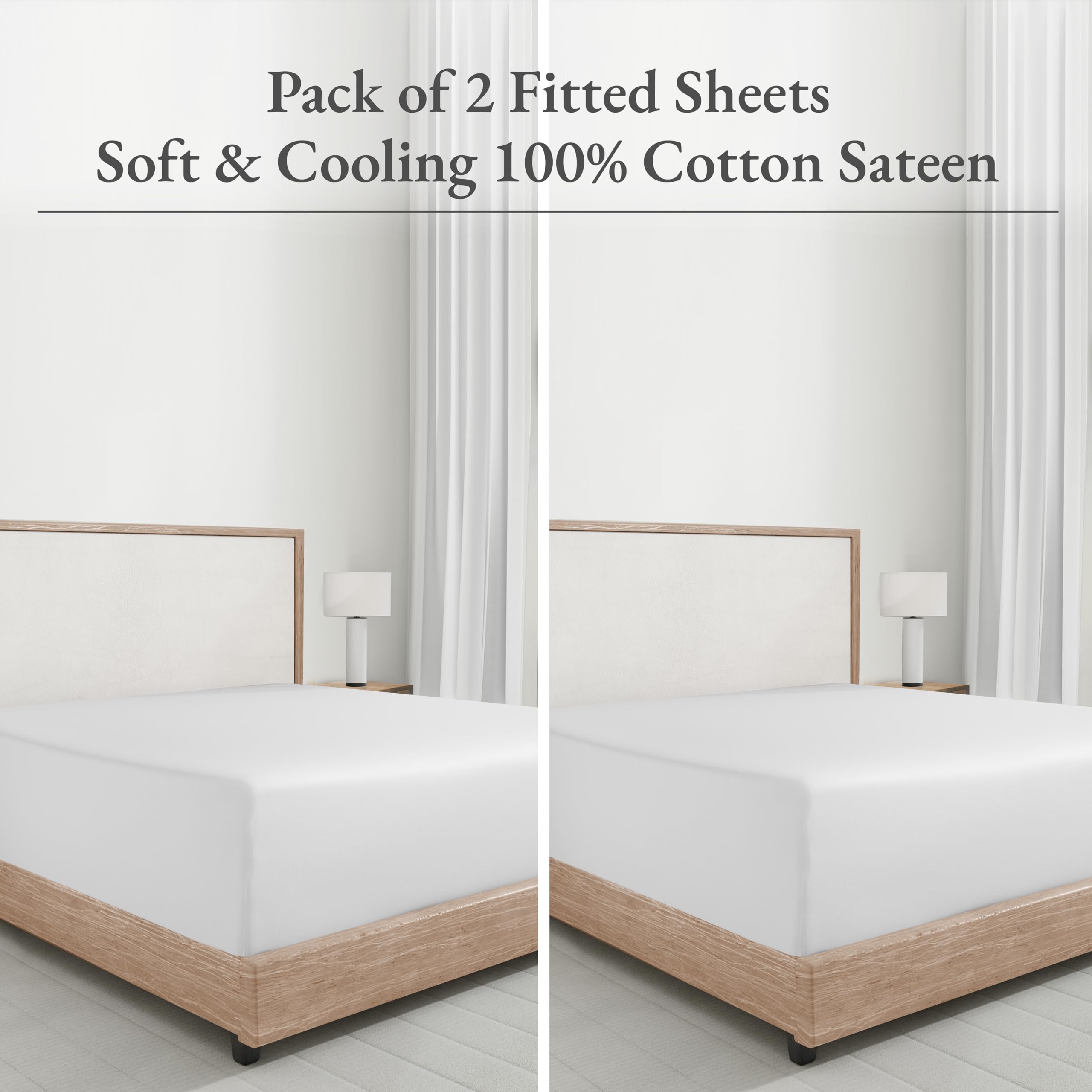 California Design Den bed-ready indicators show headside and footside for easy bed-making.