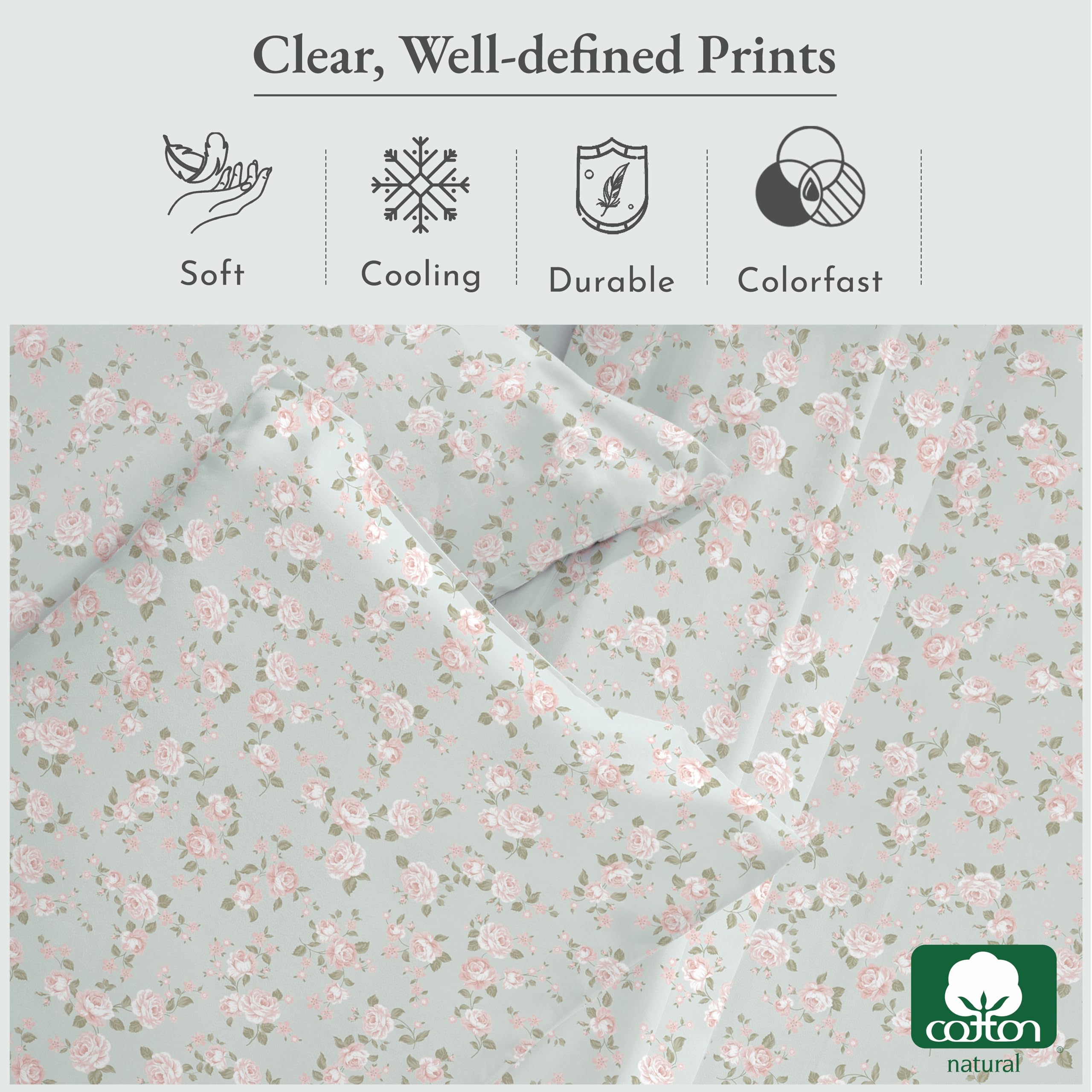 California Design Den Rose Queen packaging highlighting recyclable materials.