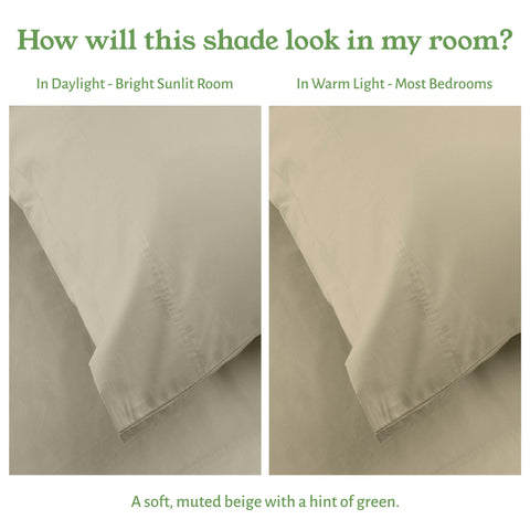 California Design Den organic cotton close-up demonstrates soft, durable fabric
