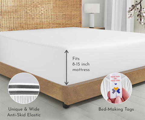California Design Den smart head and foot labels simplify bed making