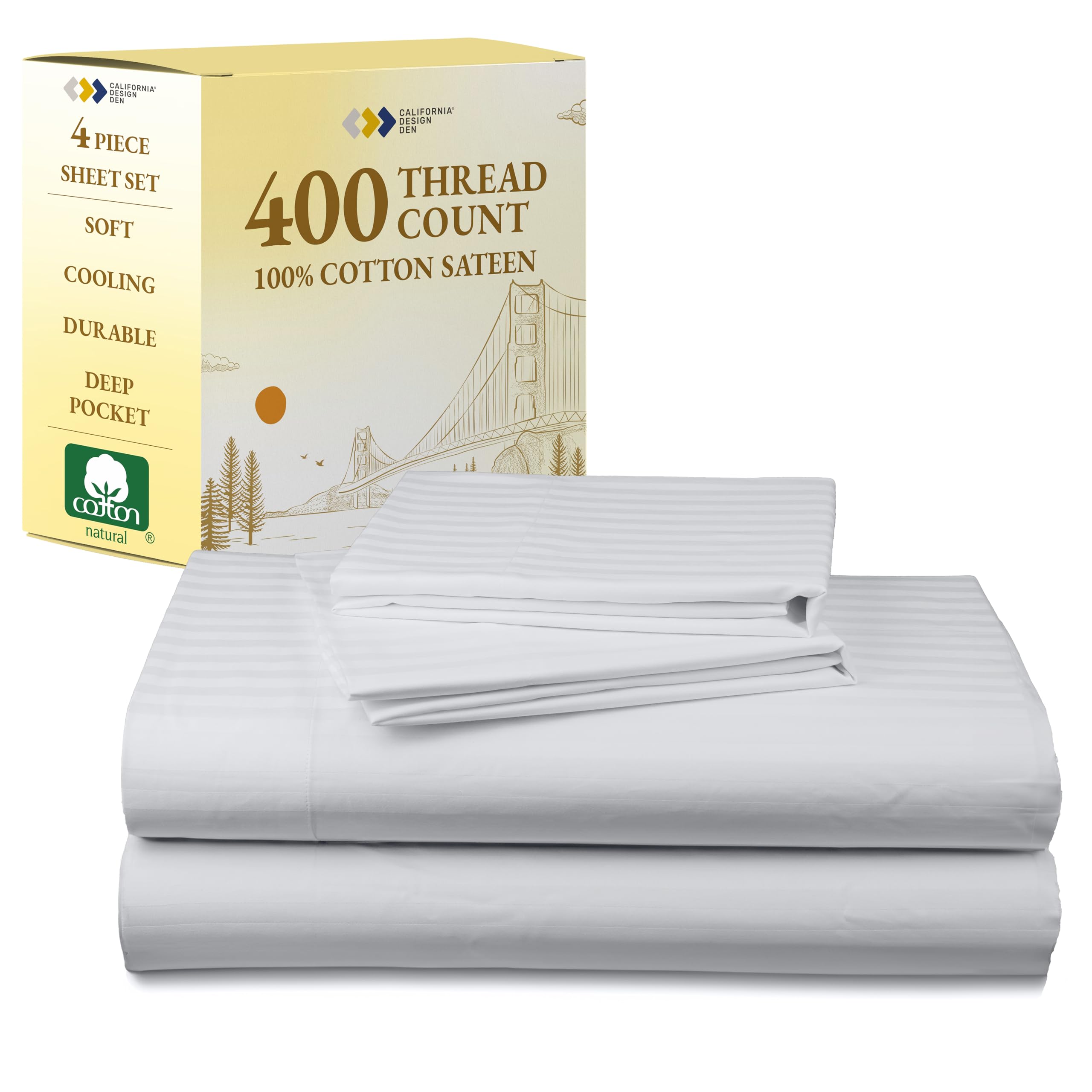 California Design Den packaging signals premium quality and care.