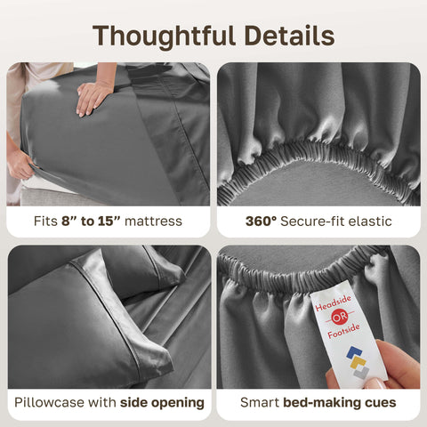 Packaging for California Design Den sheet set, recyclable and plastic-free
