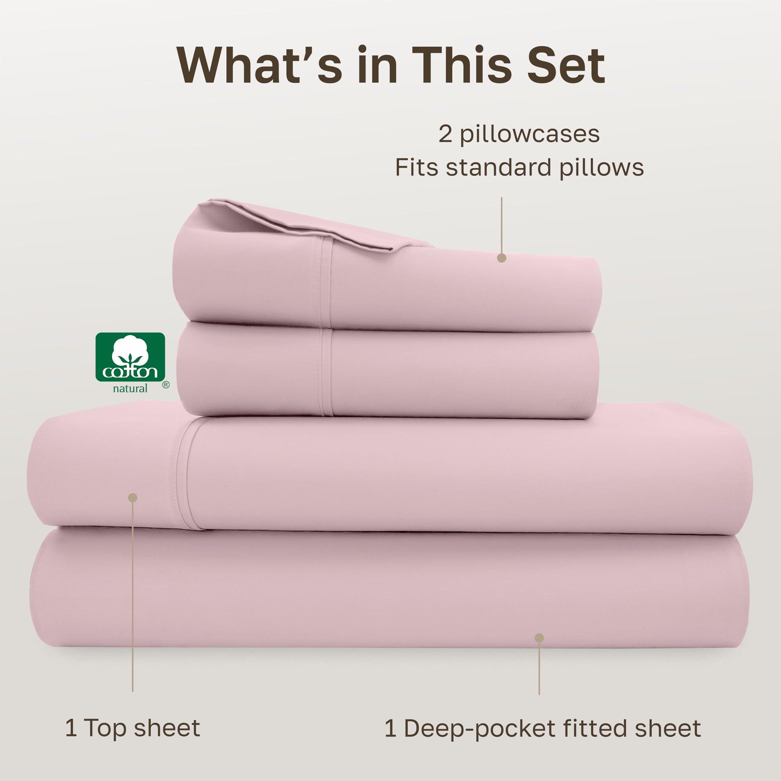 California Design Den pink sateen weave close-up shows lustrous, soft surface.