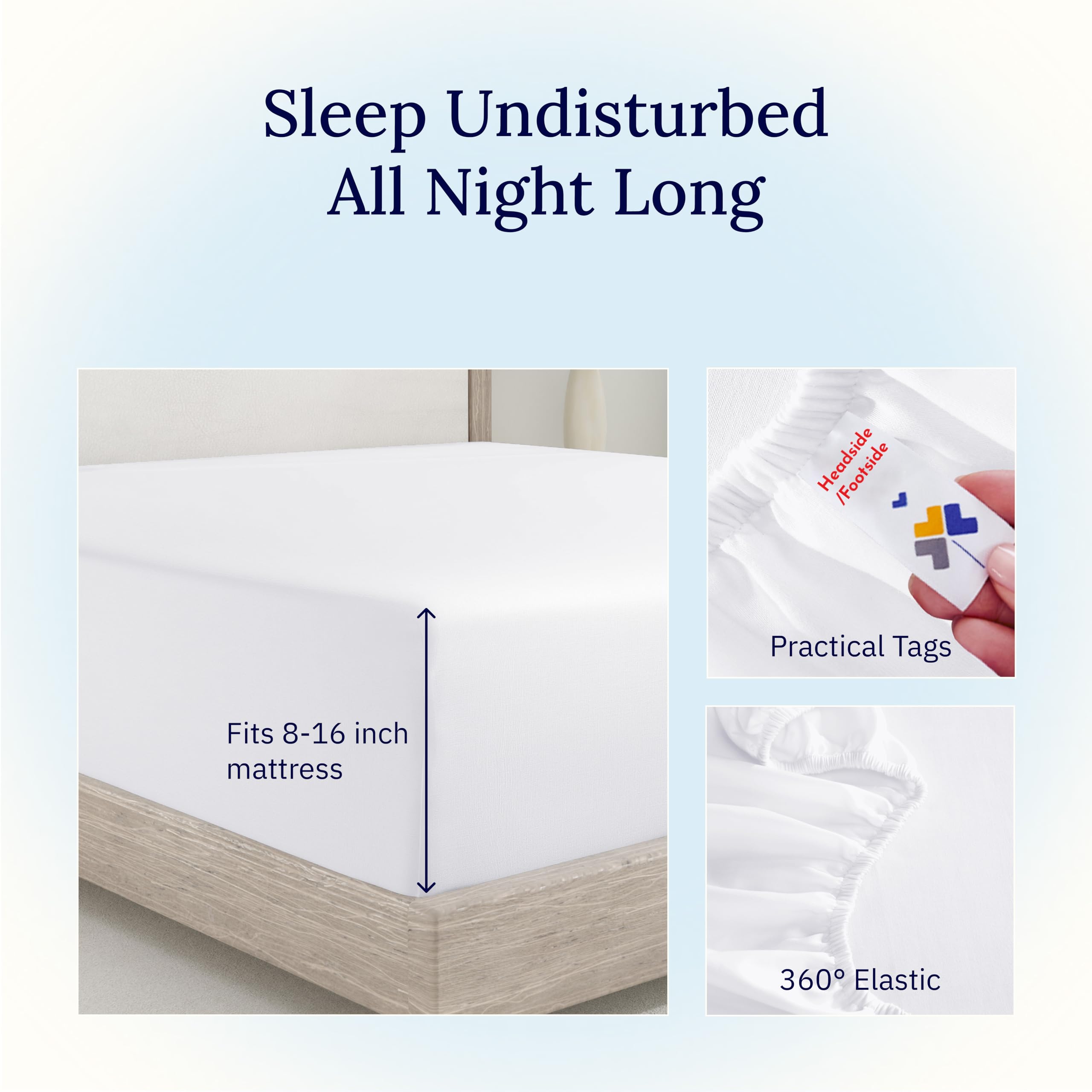 California Design Den soft-smooth cotton texture for everyday use