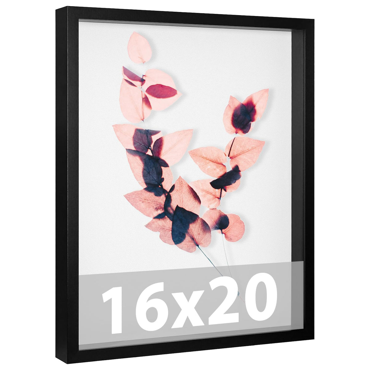 Califortree Large Shadow Box 16x20 front view for elegant wall display.